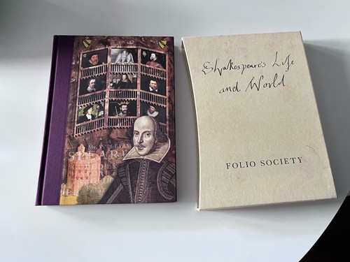 Folio society shakespeares - society,