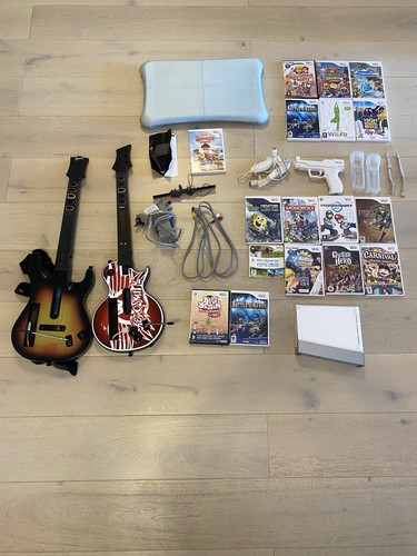 Nintendo wii white console - wii,
