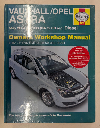 Haynes manual 4733 - haynes,