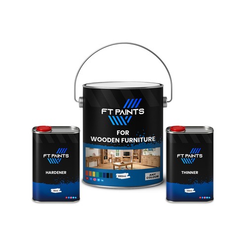 Paints 10l kit - paints, wood