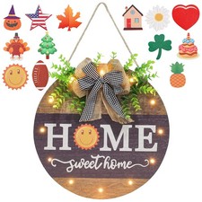 Interchangeable Welcome Sign