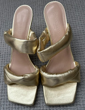Russell & Bromley Gold Sandals
