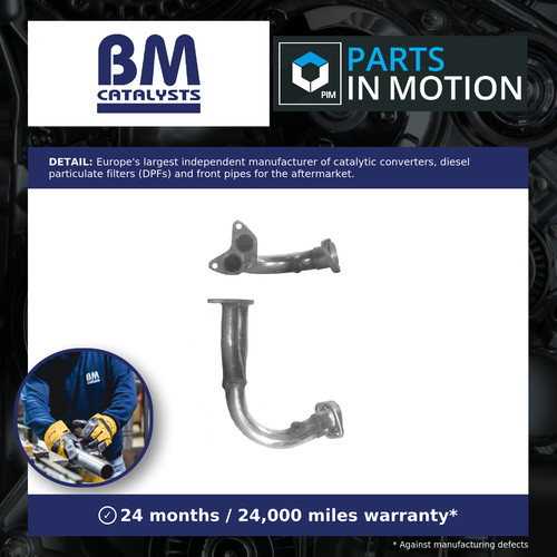 Exhaust front down pipe - front, fits