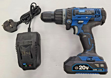 (NE6) Draper StormForce Combi Drill with 2Ah 20v Battery & Charger