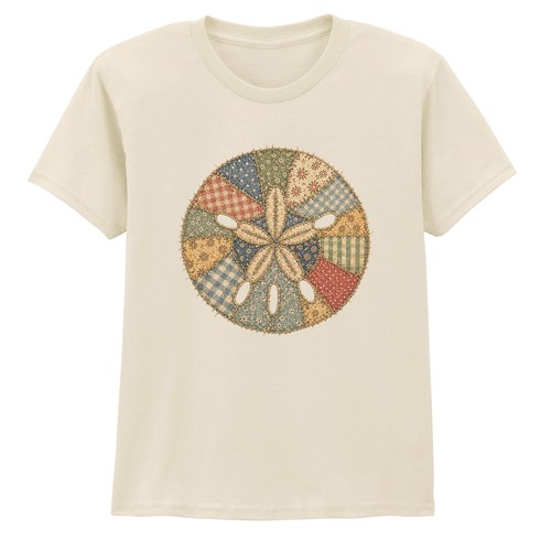 Sand dollar kids shirt - dollar,