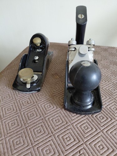 Two wood planes - two,