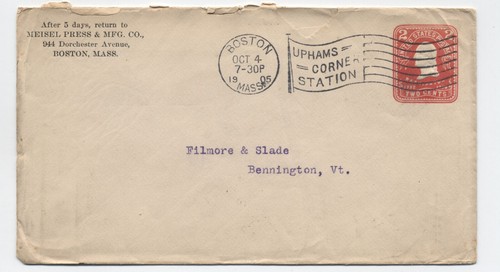 1905 boston uphams - 1905, corner