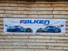 Falken Tire Banner - Workshop Car Garage Man Cave Display Sign Toy
