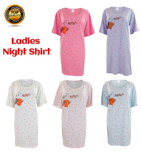 Ladies short sleeve night - ladies,