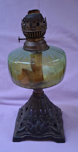 Vintage green glass cast - vintage, &