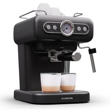 Espresso Machine with Milk Frother Coffee Maker Cappuccino 19 Bar 950W 2 Cups 