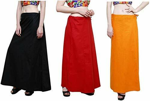 Indian satin silk petticoat - satin,