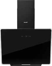 60Cm Angled Cooker Hood ANGJ64B-60 Tempered Glass Extractor Hood with Touch Scre