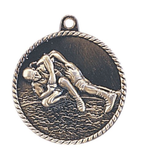Wrestling medal award - wrestling,