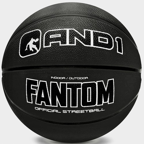 And1 fantom rubber basketball - fantom,