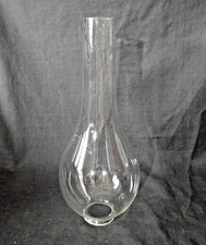 Vtg Glass Lipped Oil Lamp