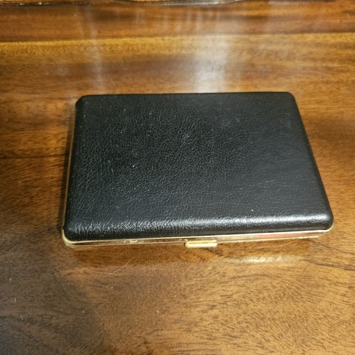 Vintage black leather and - vintage,