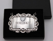 Floral Sterling Silver Whisky