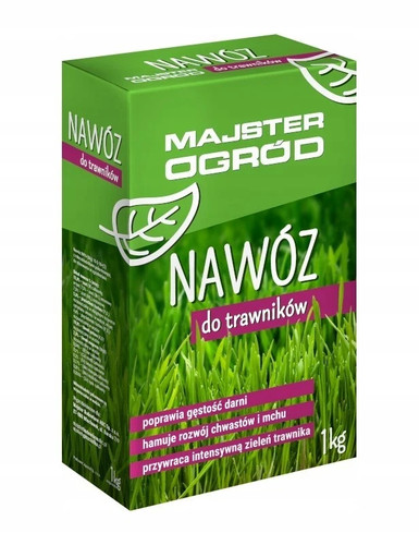 Majster nawóz trawnika 1kg - nawóz, do