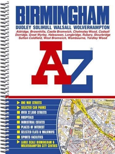 Birmingham street atlas - street,