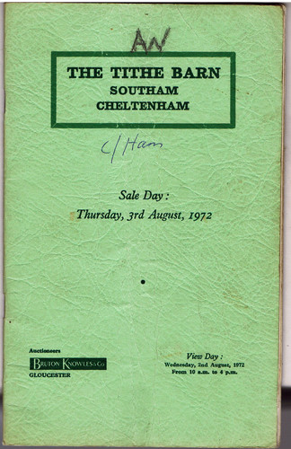 Vintage 1972 auction catalogue - vintage,