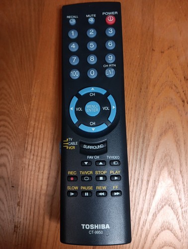 Toshiba 9950 remote - toshiba,