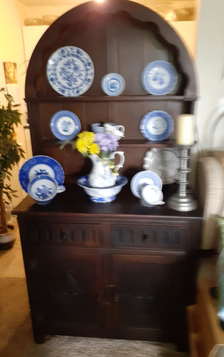 Jaycee dark oak welsh dresser - oak,