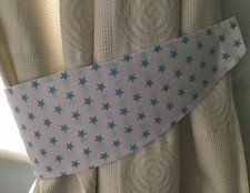BABY BLUE STAR CURTAIN