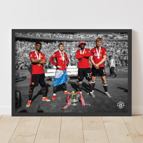 Manchester united print - united, fc