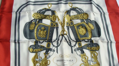 Hermes silk scarf brides - hermes, de