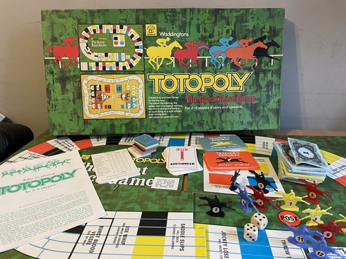 Vintage totopoly horse racing - vintage,