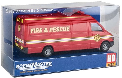 Track fire rescue van - fire,