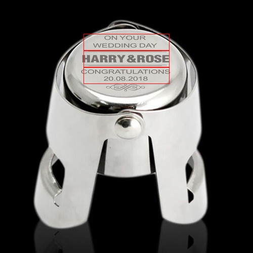 Personalised bottle stopper - bottle,