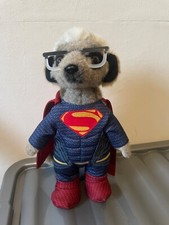 Meerkat Sergei Superman Plush Soft Toy Compare The Market Teddy Alexander | Rare