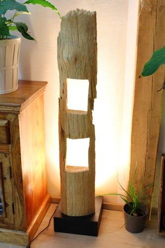 Driftwood floor lamp led - led, 120cm