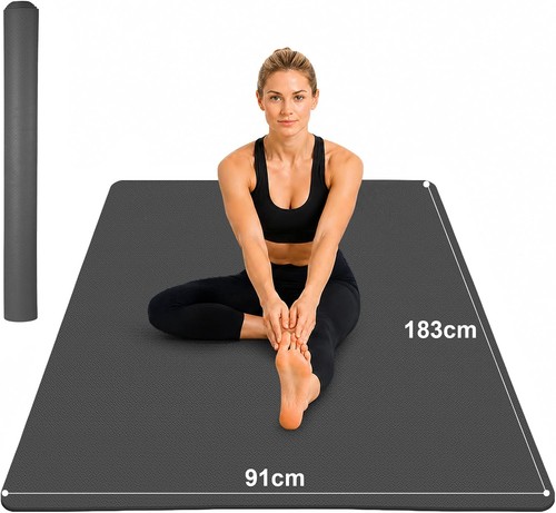 Large yoga mat 183x91cm - large,