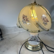 Tiffany Ceramic Glass Shade Lamp