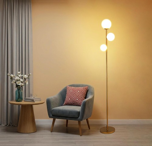 Fiqevs floor lamp globe - floor,