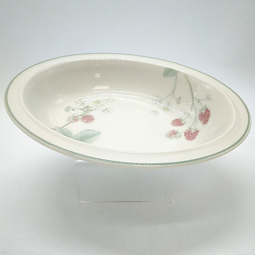 Wedgwood raspberry cane oval - raspberry,