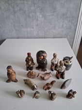 Collection of 14 Tremar Figures Plus One Other (cornish potterys maybe)