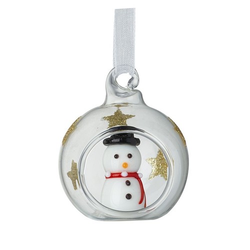 Mini clear glass and - , gold
