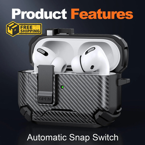 Airpods pro case - 3, with