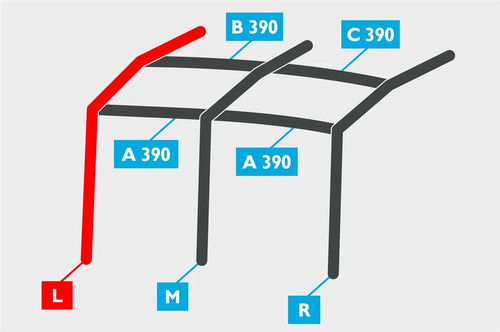 Kampa rally air 390 - 390, pro