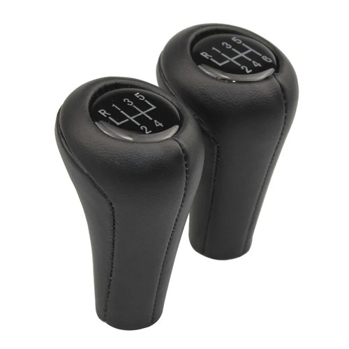Leather gear shift knob - gear,