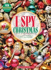 I Spy Christmas: a Book of Picture Riddles -  NEW Jean Marzollo 2019
