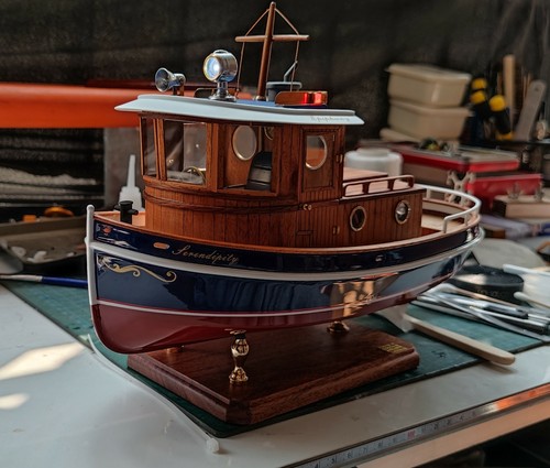 Micro tug boat 12 18 - tug,