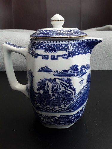Ringtons jug with - with, lid