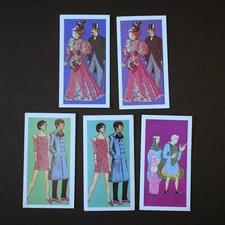 * Brooke Bond error / variety tea cards : British Costume 1 39 & 50