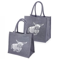 Jute Hessian Grey Lunch /