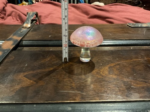 Heron glass mushroom - glass,